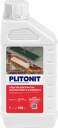 PLITONIT средство для очистки керамогранита и клинкера